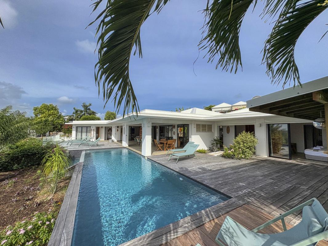 4.Location villa piscine Saint François Guadeloupe_Vue d'ensemble